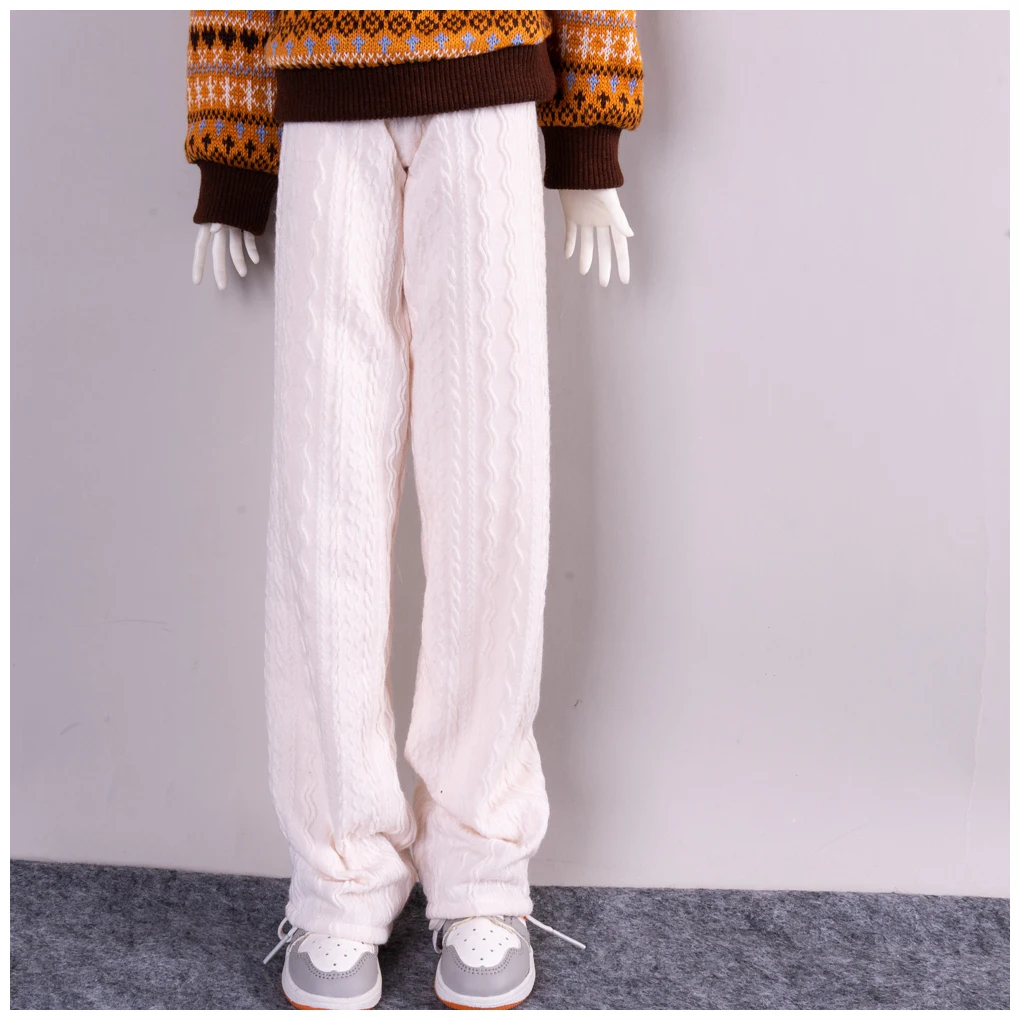 D04-031 children toy BJD SD 1/3 1/4 POP68 ID73 Uncle doll's accessories Temperament bottoms white trousers 1 pcs