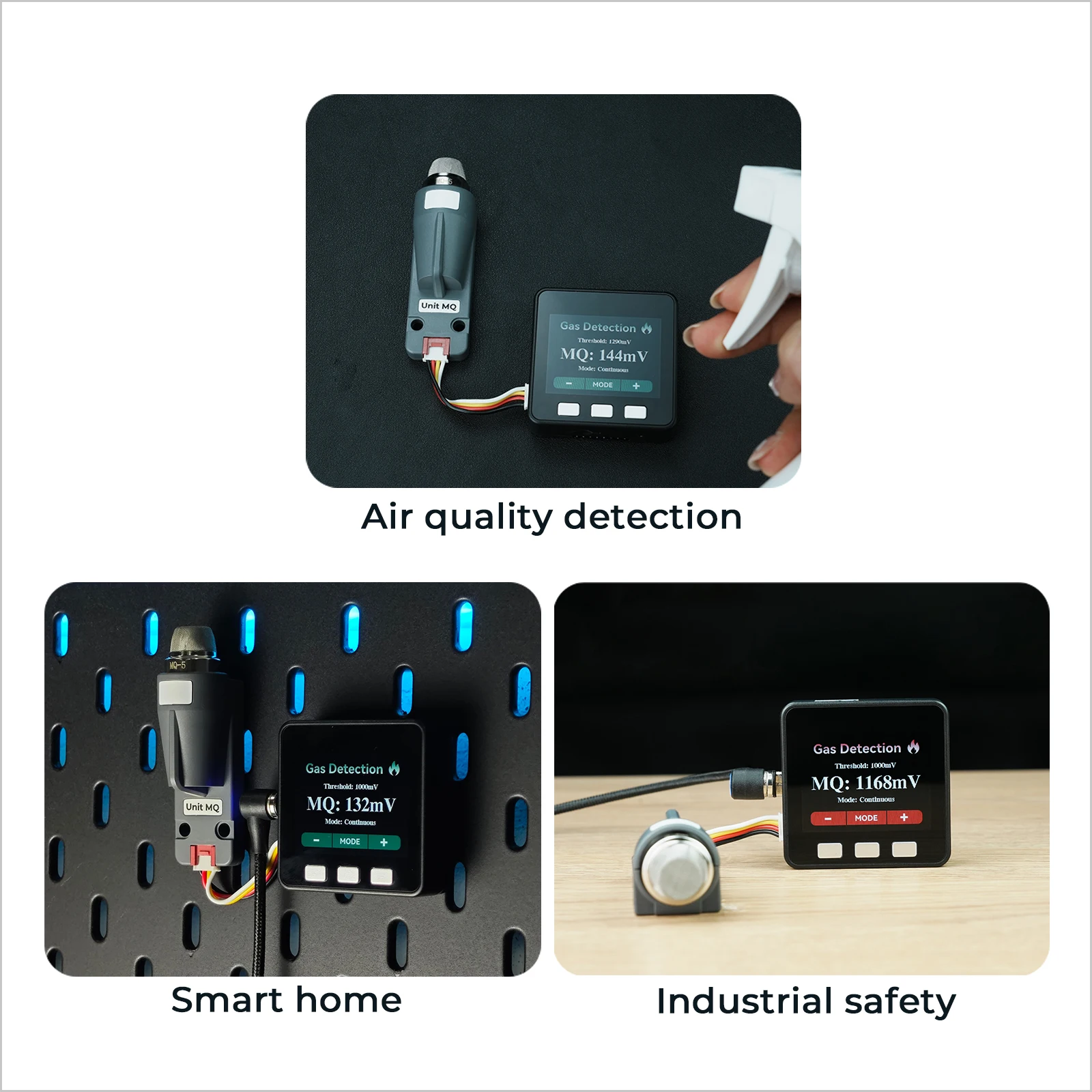 وحدة الغاز M5Stack الرسمية MQ-5 (STM32G030)