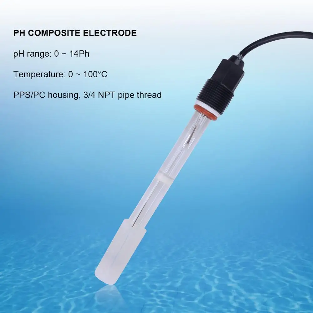 High Precision and Durable Sensitive CT-1002 High Temperature Glass PH Electrode