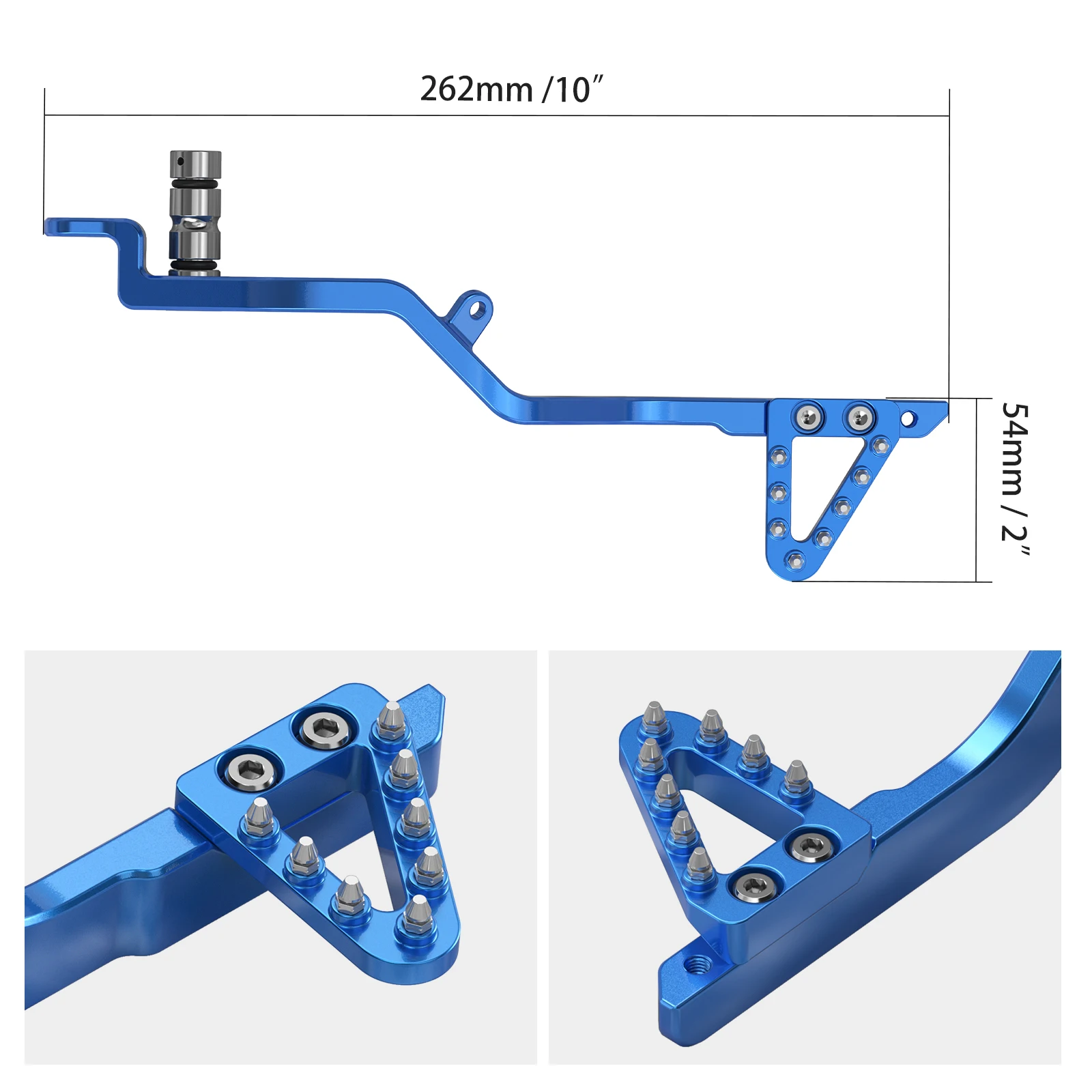 For Yamaha YZ85 YZ 85 2002-2023 2022 2021 2020 Motorcycle Rear Brake Pedal Lever Arm Adjustable Tip Assembly 5PA-27211-00-00