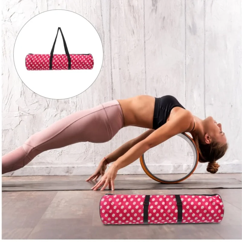 Yoga Mat Bag Waterproof Yoga Training Carry Bag Gym Folding Exercise Mat Cover for Women Indoor and Outdoor Pilates Yoga Sport