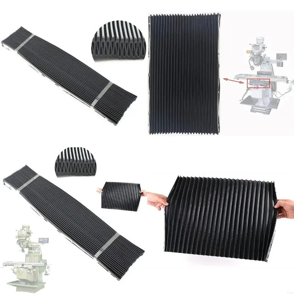 

H58C Milling Machine Part Accordion Way Cover Rubber Cover Mill Tool Fit for 3#4#