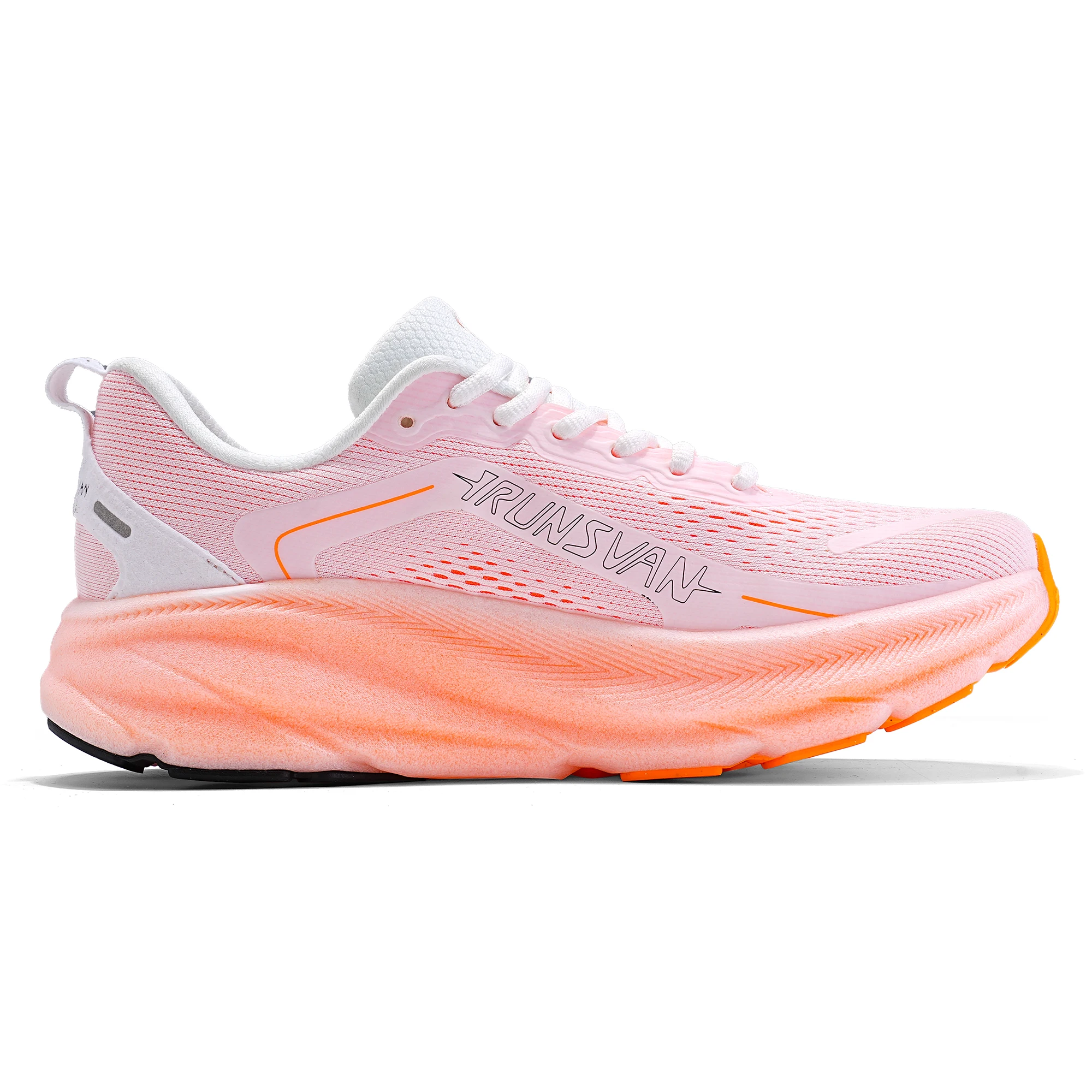 Irunsvan Qfeng1.0 Zweifarbige Dual-Density Carbonbeschichtete Laufschuhe Stoßdämpfende Leichte Herren Wasserabweisende Sportschuhe – Detail 29