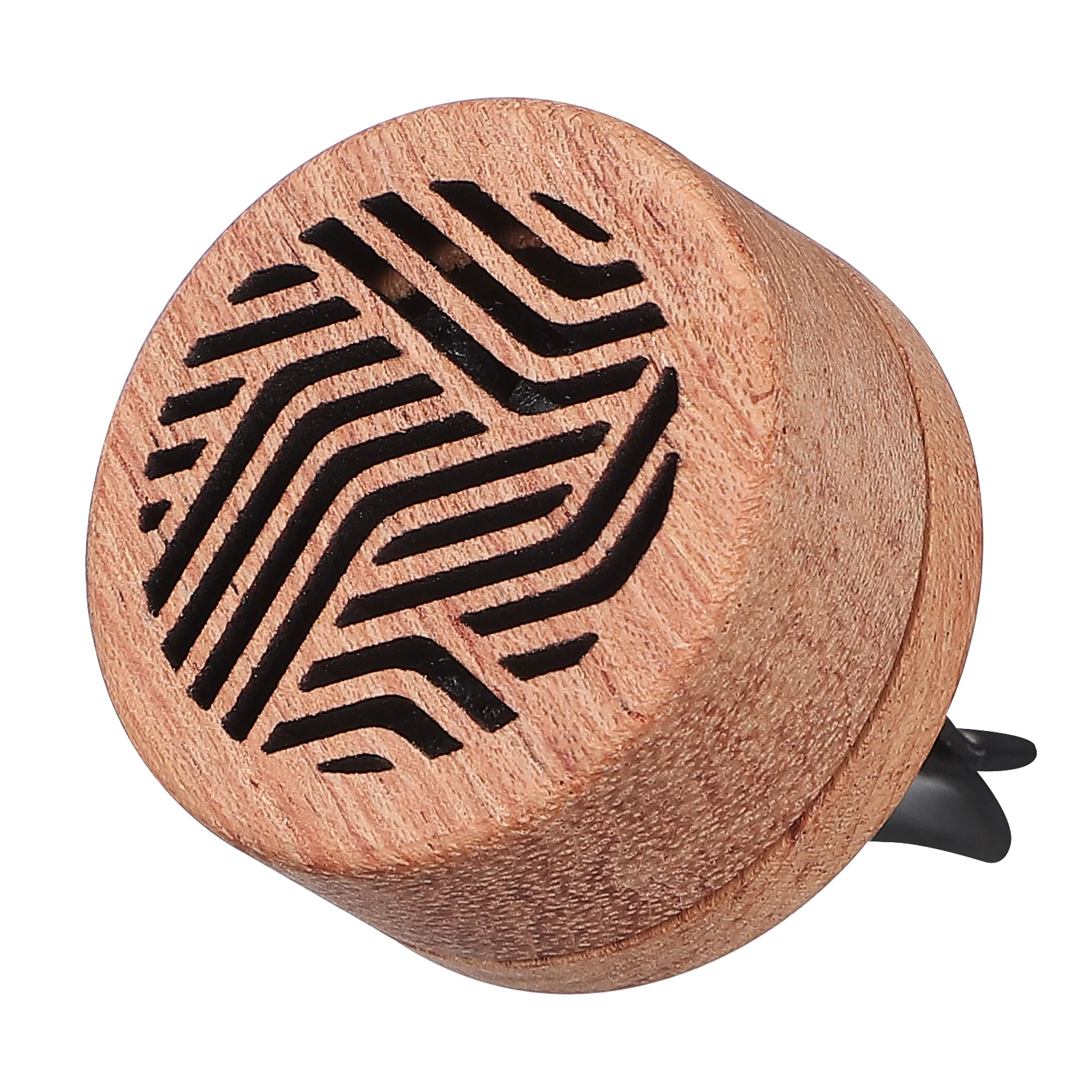 

Car Aroma Diffuser Essential Oil Wooden Clip for Air Vent Freshener Long Lasting Scent Rosewood Design Elegant Car Decor