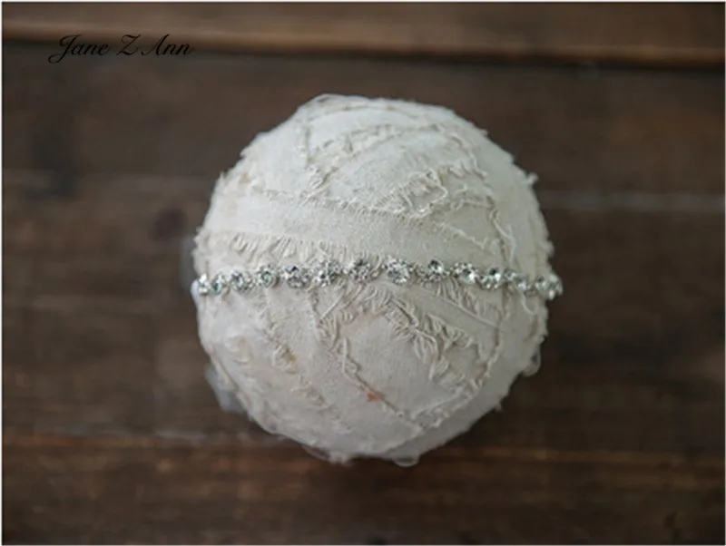 Newborn full moon pearl  beaded photo  star love headband children photography props headdress