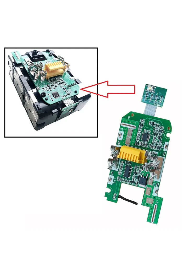 AliExpress NONE BL1830B For Protection Circuit Board for 18V 3.0Ah Battery Packs with Integrated Cycle Counter and Real Time Voltage Monitoring