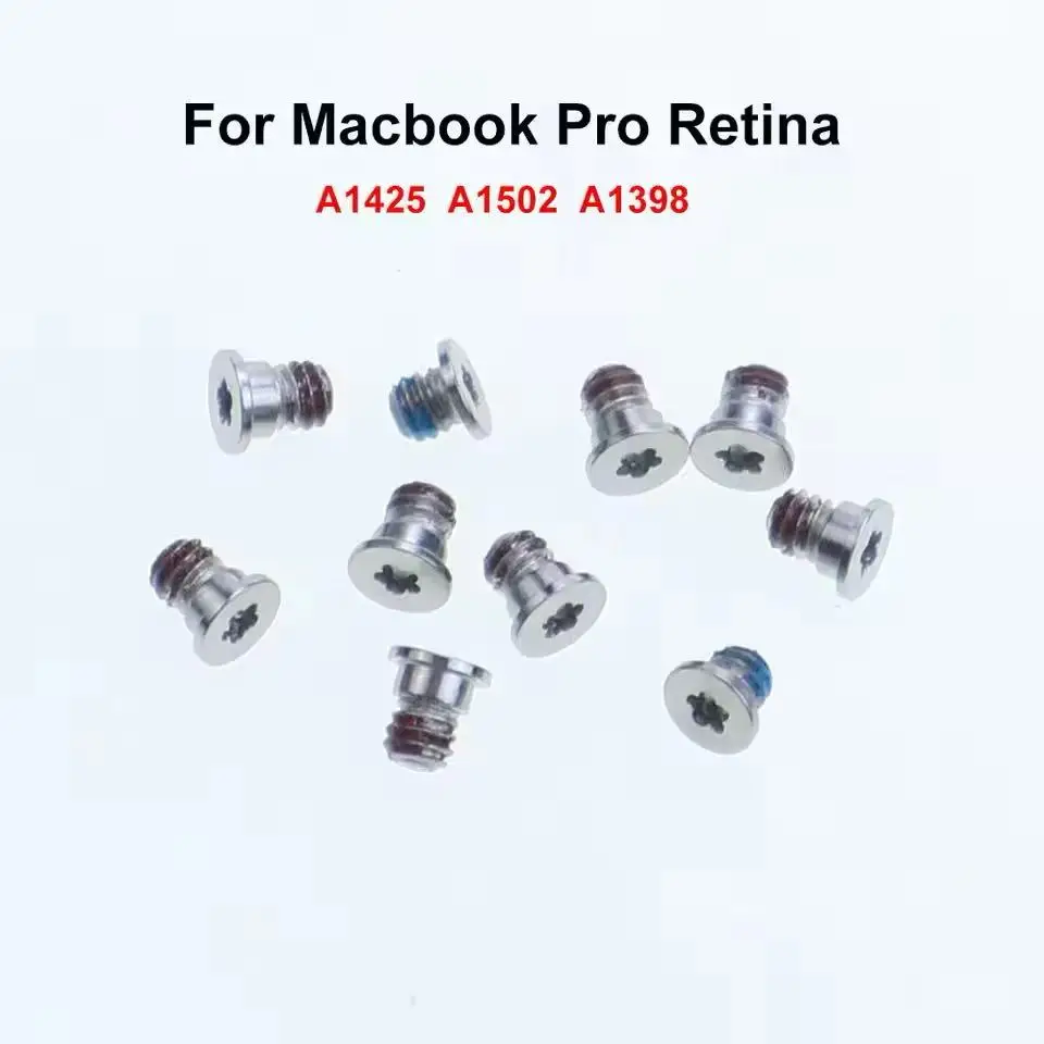 1Set For Macbook Pro Air Laptop Bottom Case Screws A1278 A1286 A1297 A1369 A1370 A1398 A1465 A1425 A1502 A1706 A1707 A1708