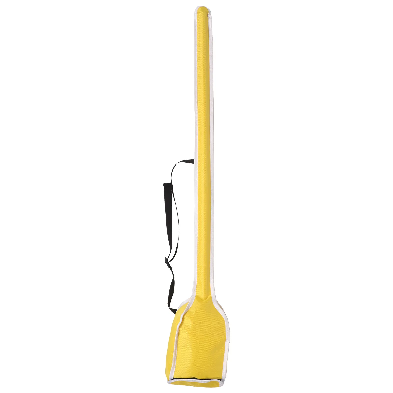 Fencing Bag Yellow High Visibility Oxford Fabric Multi Compartment Shoulder Strap for Foil Sabre Gear Transport Training