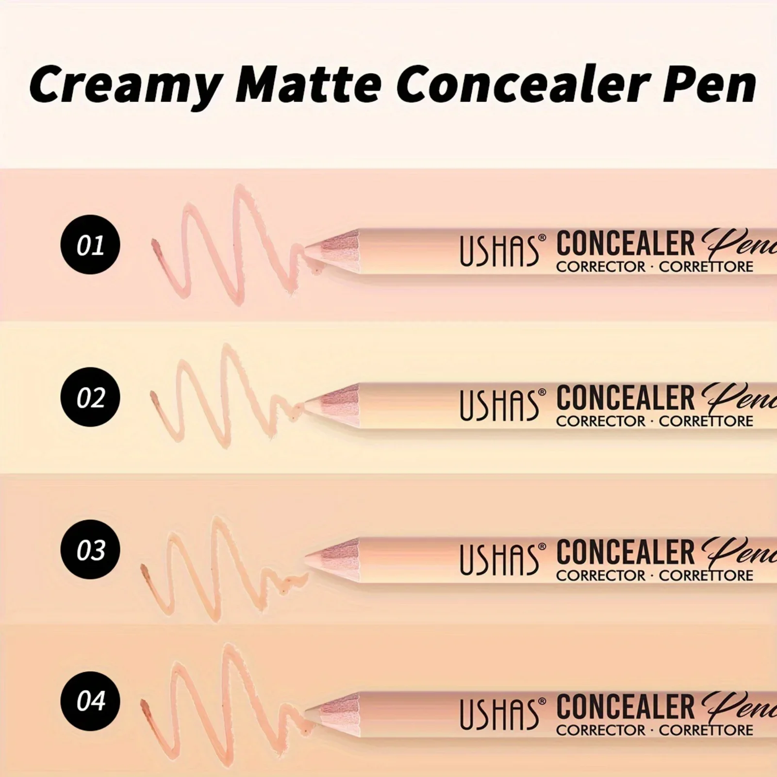 1PC Long-lasting, Eye Concealer Pencil, Hydrating, Skin Tone Correcting Concealer for All Skin Types
