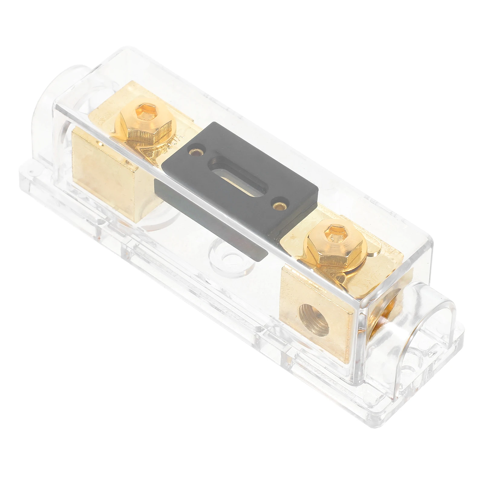 

Fuse Holder 200A Black Protection Durable Materials Easy Installation Multi Function Safety Voltage Block
