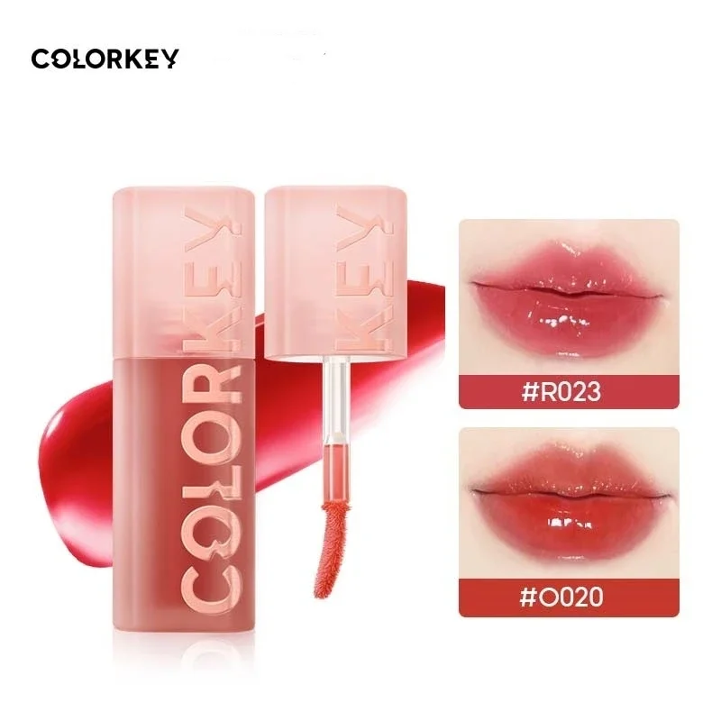 Colorkey wodnisty Serum nawilżający łatwe do pokolorowania błyszczyk do ust szminka w płynie 3ML