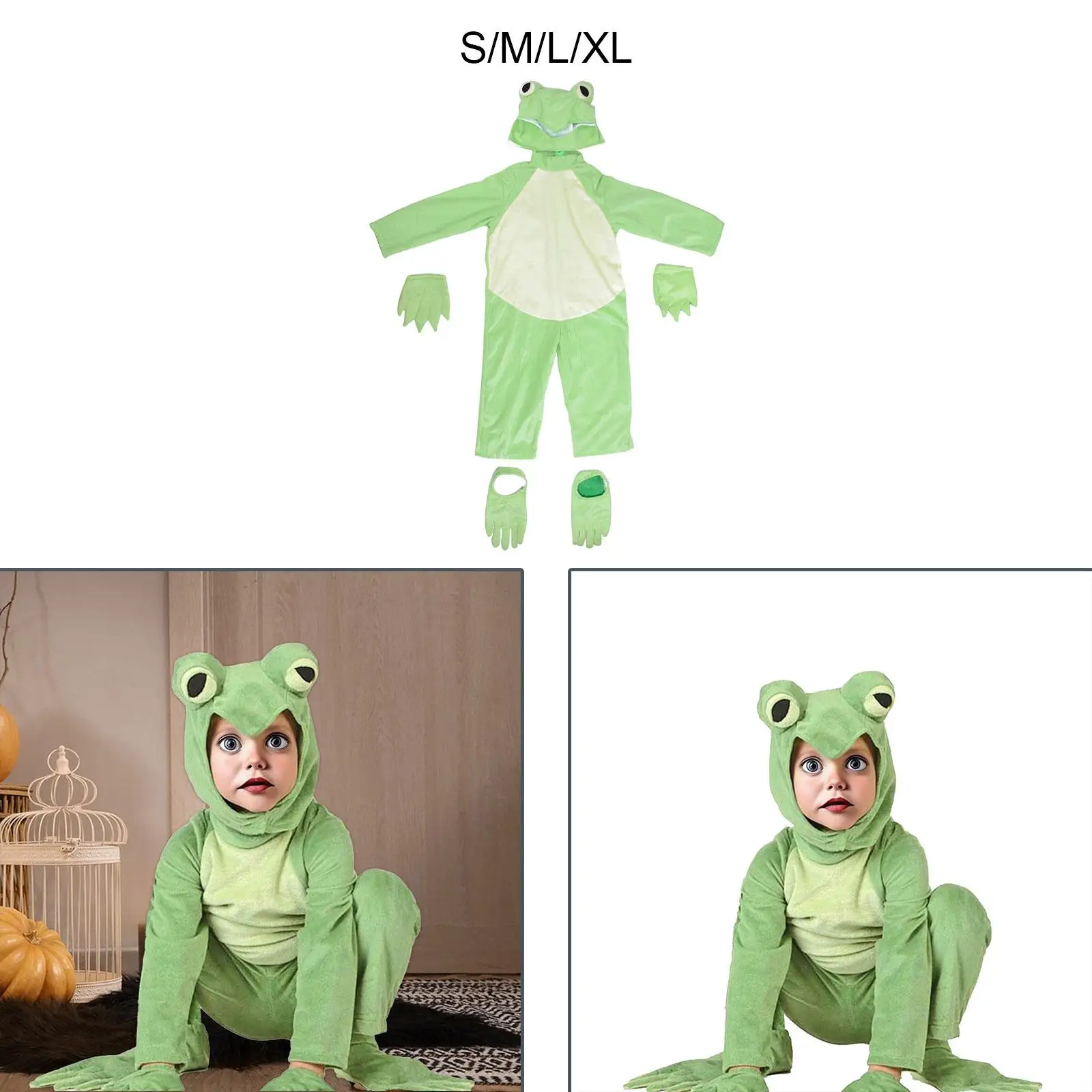 مجموعة أزياء الضفدع للبالغين، دعائم تلبيس لأداء المسرح التنكرية للمهرجانات #1