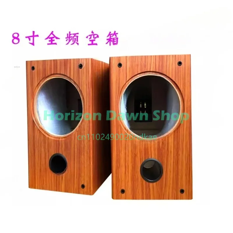 8 Inch Empty Wood Speaker Cabinet， Audiophile Grade DIY Enclosure
