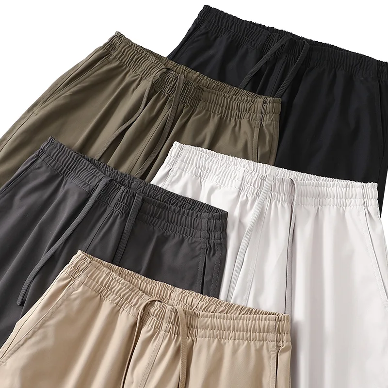 بنطال كارجو مقاوم للماء للرجال، بنطال وظيفي متعدد الجيوب، ملابس رياضية كاجوال للركض في الهواء الطلق ​