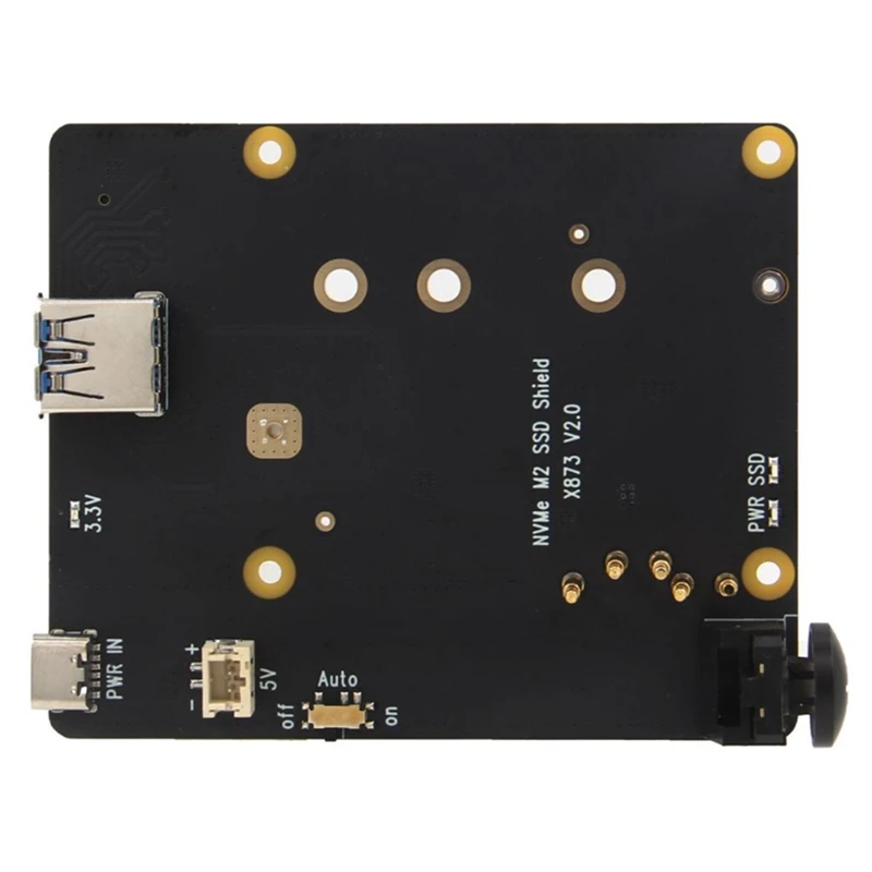 Placa de expansão x873 para raspberry pi 4 usb para m.2 nvme ssd nas ssd escudo placa de expansão de armazenamento suporte inicialização de ssd