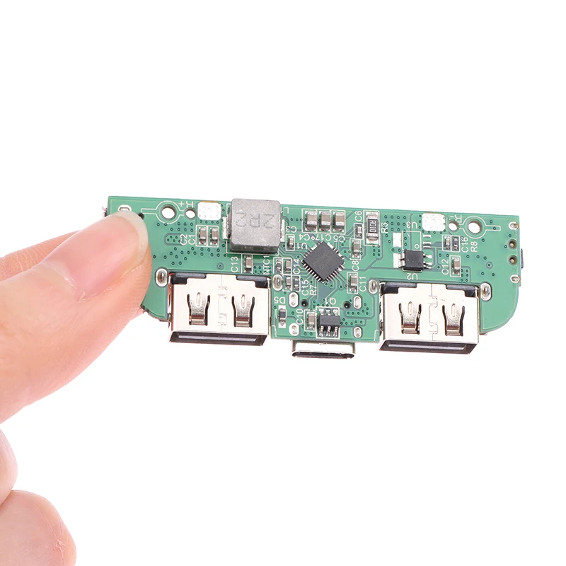 1PCS Type-C Dual USB Battery Charger Board SW6003 Circuit Board Mobile Power Bank DIY Accessories For Phone Tablets