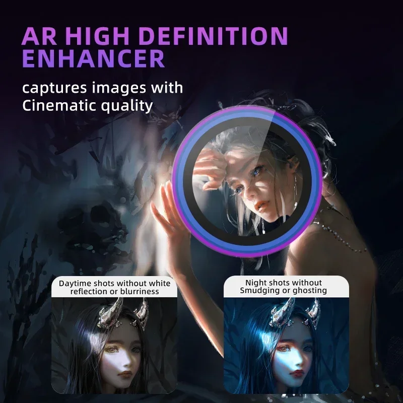 2-3Pcs 9H Lens Protection Cover PVD Technology Mobile Phone Lens Film Camera Protective Sticker For Iphone 15 16 Pro Max 14 Plus