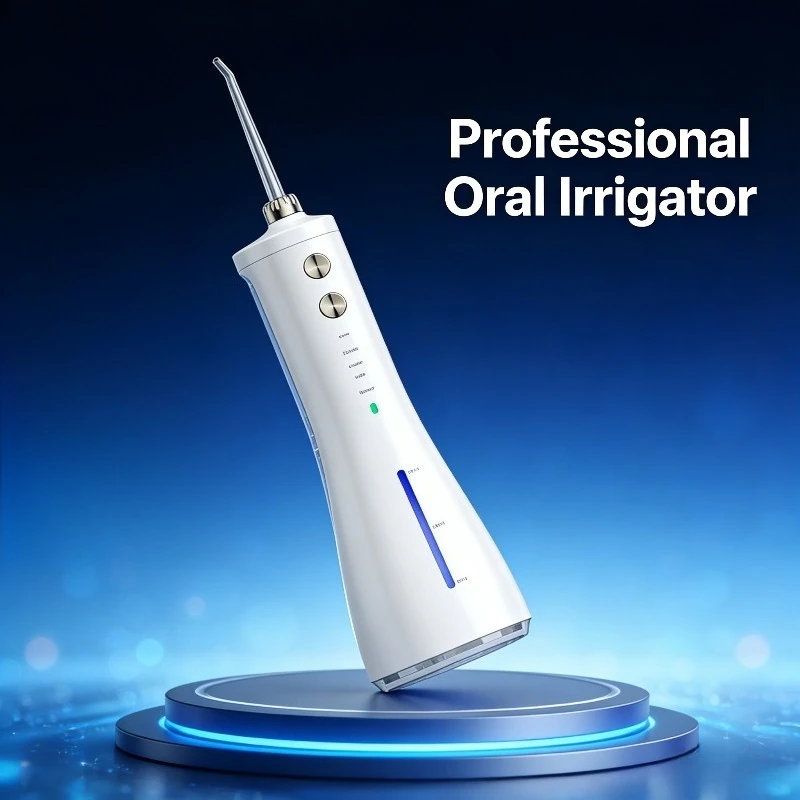 

Portable Electric Irrigator Water Flosser for Teeth Cleaning and Tartar Removal