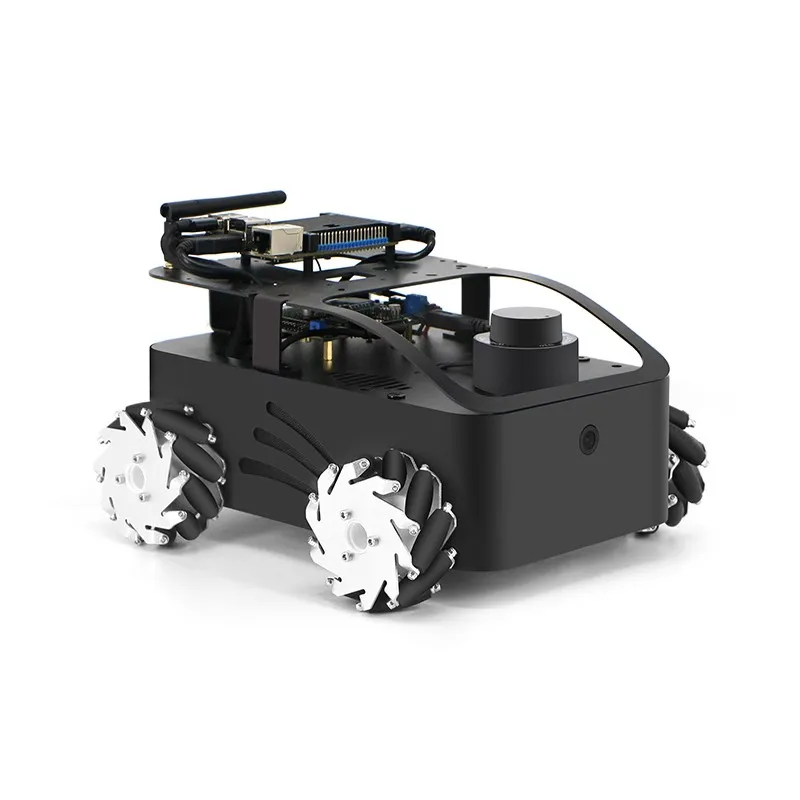 2023 Cheapest ROS Robot LubanCat Rk3566 with Mecanum Wheel Car Lidar Map Building Navigation Compatible With Raspberry Pi