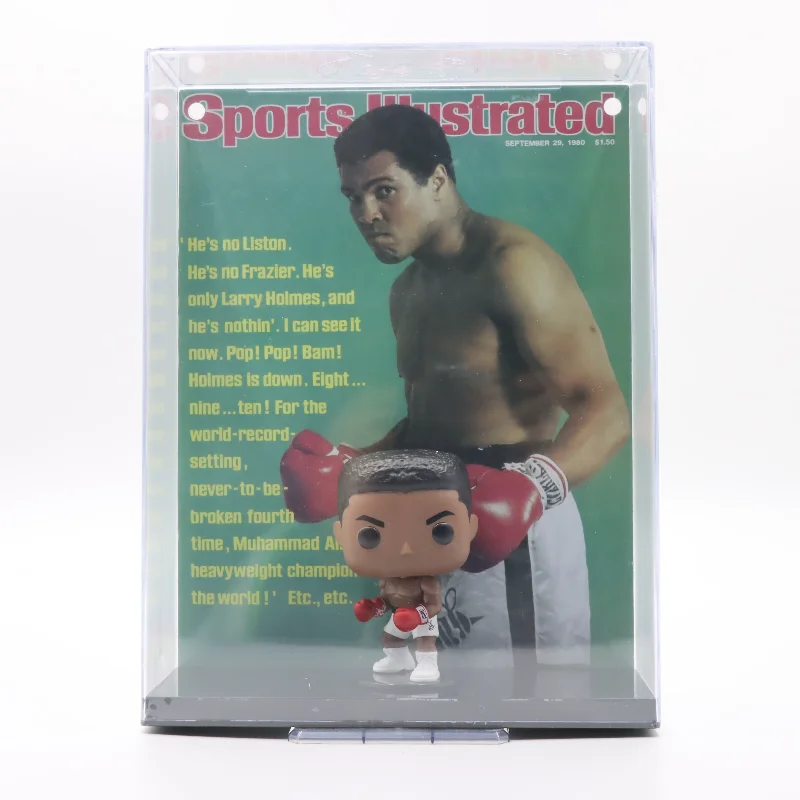 Funko POP Original Muhammad Ali Boxing Legend Sports Magazine Cover #04 Collectible Action Figure Desktop Ornament Gift for Kids