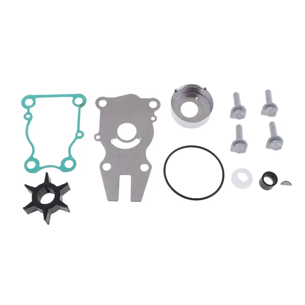 Marine Water Pump Impeller Repair Kit Outboard Motor For Yamaha 63D-W0078-01 40 50 60 HP F40 F50 F60 Water Pump Impeller Kit