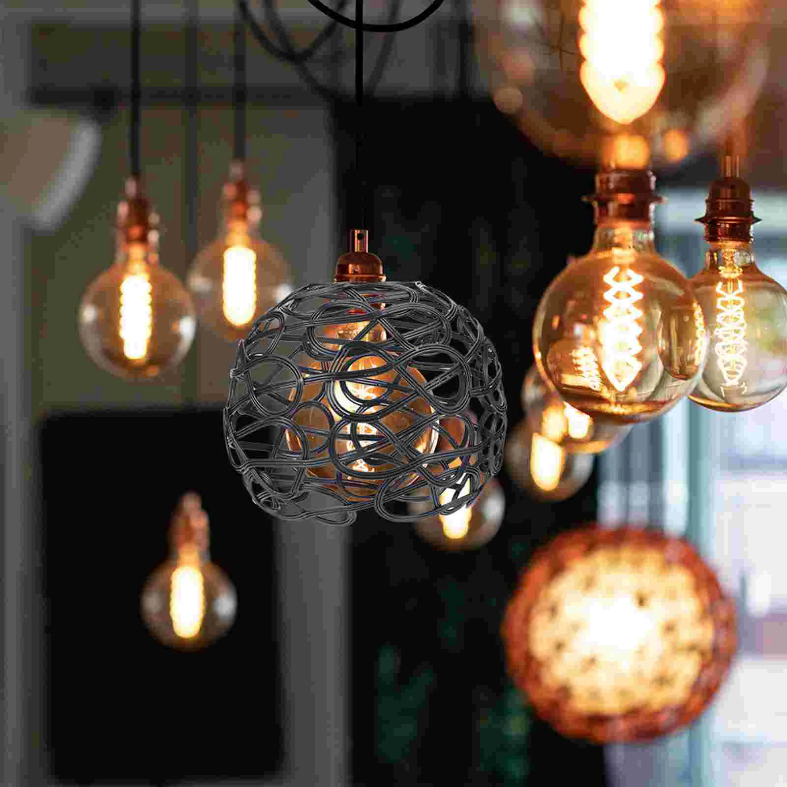Lampshade Decorative Shades Replacement Pendant Chandelier Black Light Covers Hanging