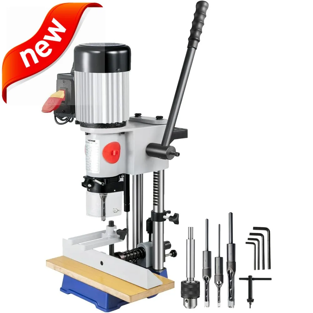 

Деревообрабатывающий врезной станок 3/4 л.с., 3400 об/мин с наборами долот, настольная модель для прецизионной долбежки