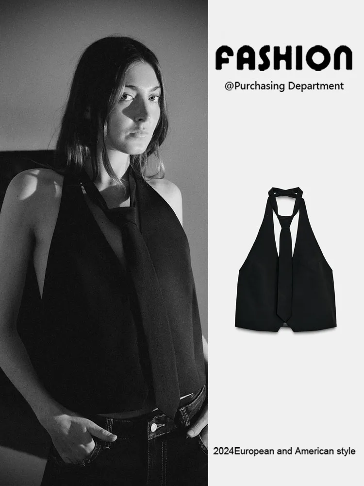 

Сексуальный жилет Bal, топ, женское модное новое поступление, осенний сезон, съемный галстук, этническая одежда для выступлений на сцене