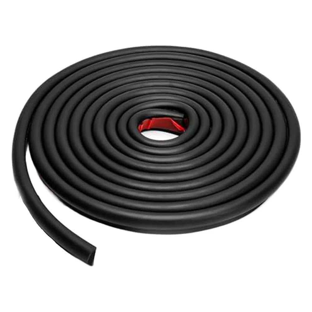 

6M RV Rain- Gutter 1/2" Height Drip Rail PVC Rain- Strip Roof J Shape Rain- Gutter RV Rain- Gutter Interior Accessories