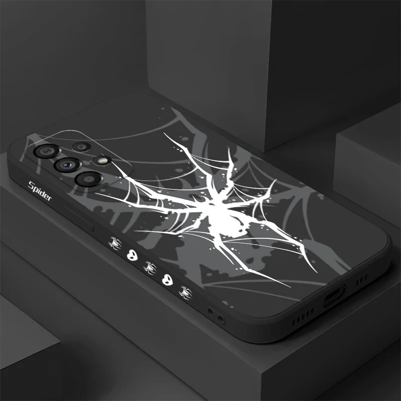 

Cool Spider Case For Samsung Galaxy A73 A53 A33 A23 A13 A03 A72 A52 A52S A32 A22 A12 A02 A02S A71 A51 A31 A21S 4G 5G Cover