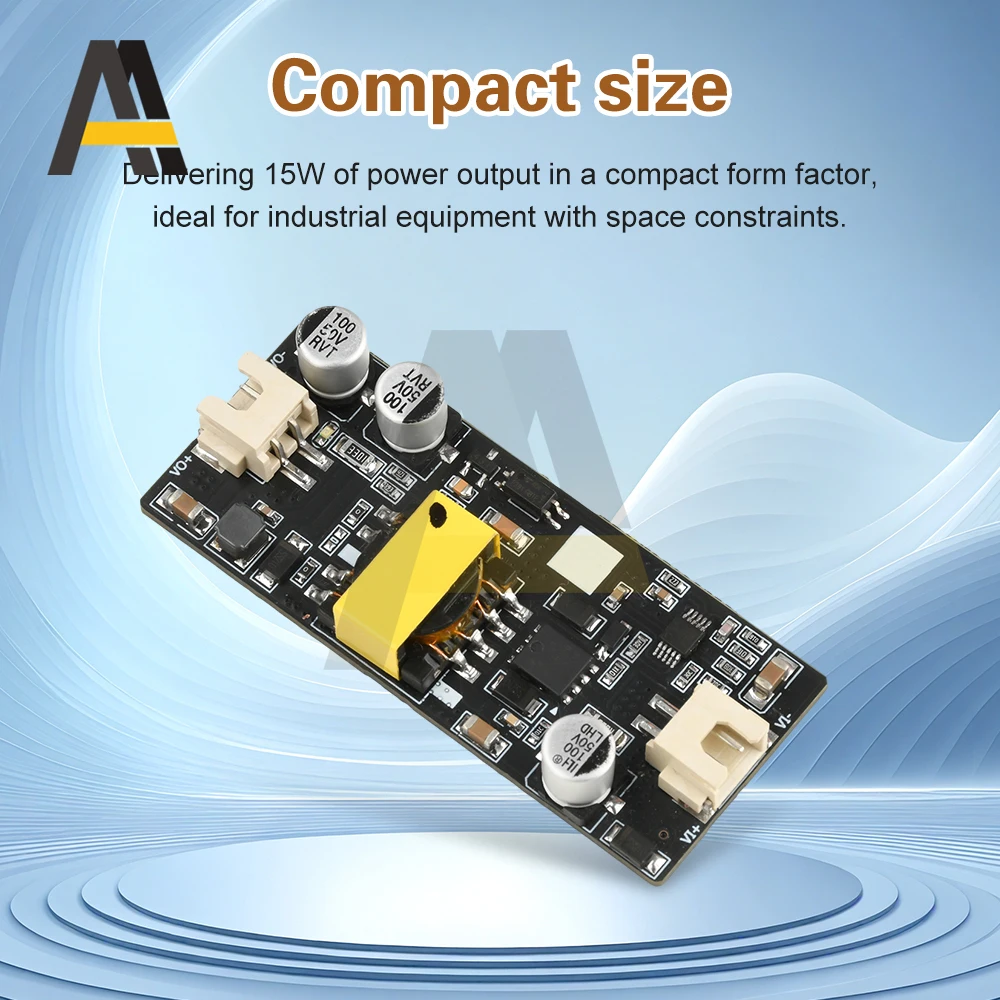 DC-DC Isolated Power Supply Module 12-24V Input 12V 24V Output 15W High Efficiency Industrial Power Conversion Board