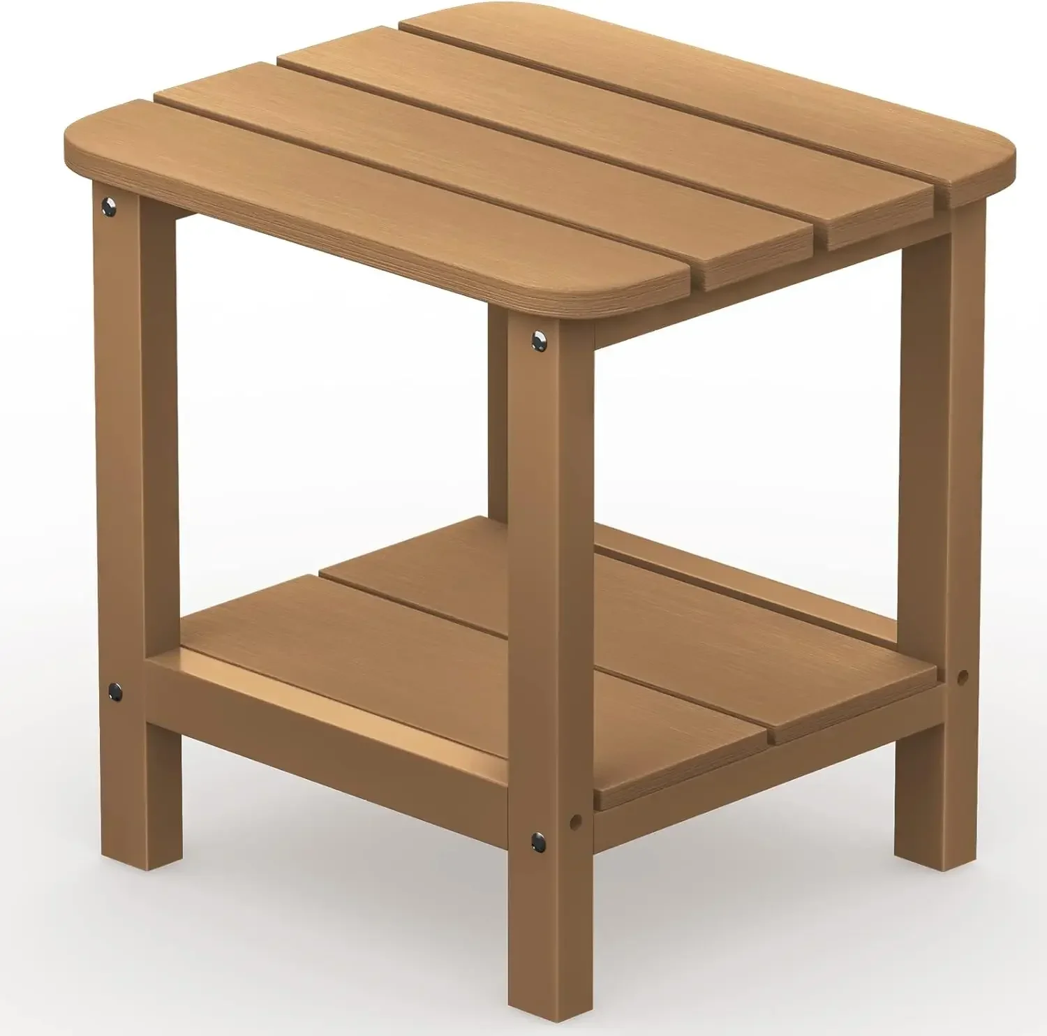 Double Adirondack Side Table Rectangular End Table