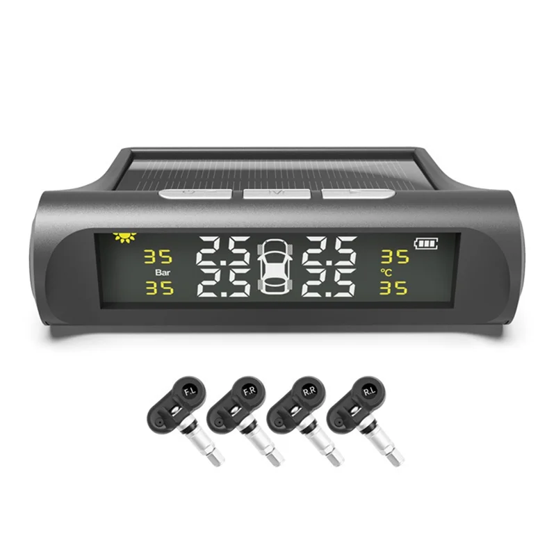 نظام مراقبة ضغط الإطارات الذكي الموثوق به TPMS للسيارات مع مقياس درجة الحرارة وأجهزة استشعار ضغط الهواء