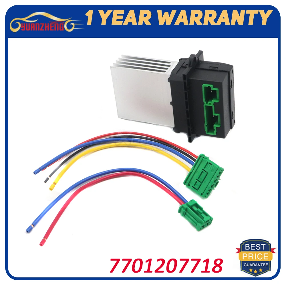 

New Heater Blower Resistor For Citroen Peugeot 107 207 Renault 7701207718 6441L2 Car