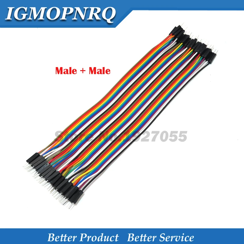 デュポン-arduino diyキット用ケーブル,120個,10cmおよび20cmオス-オス,オス-メスおよびメス-メス