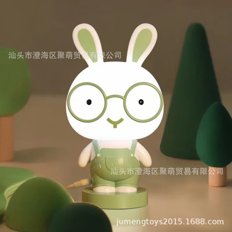 كبير فرس النهر اللمس الجدول مصباح LED منضدية الحيوان ديكور ضوء الليل غرفة نوم الأطفال أباجورة هدايا للأطفال الأطفال الصبي