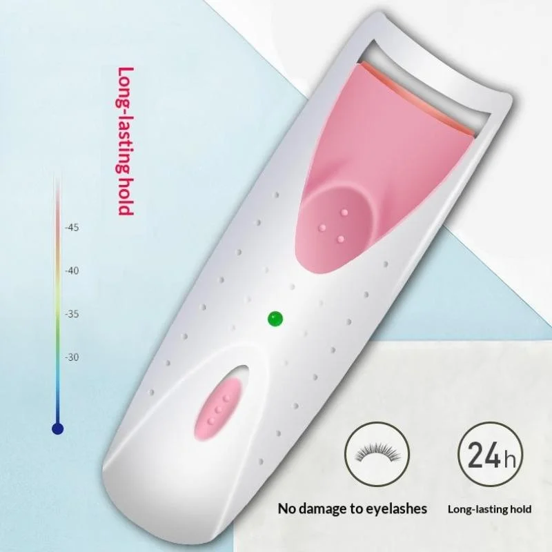 Elektrisch beheizter Wimpernformer für Frauen, langanhaltendes automatisches Wimpernwellen-Tool, neues Make-up-Zubehör, beheizter Wimpernclip – Detail 6