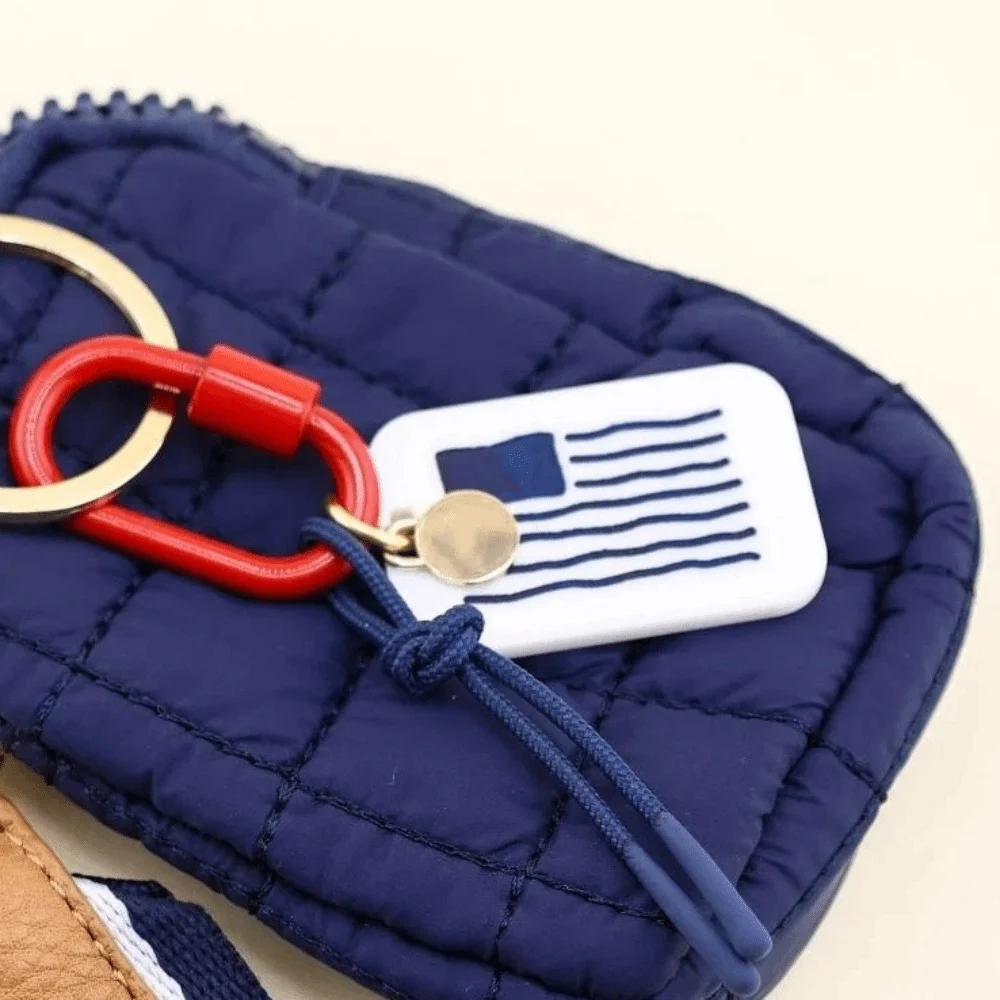 الاكريليك سحر الرجعية حبل المنسوجة قلادة المتناقضة سيارة كيرينغ الهاتف المحمول قلادة الكرتون هندسية حقيبة سلسلة سحر الرجال #3