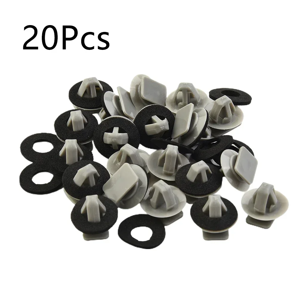 20PCS Lower Molding Clip Car Fasteners For Mazda CX-5 2013-2016 Left Or Right Front Door Car Gadgets Accessories Wear Parts