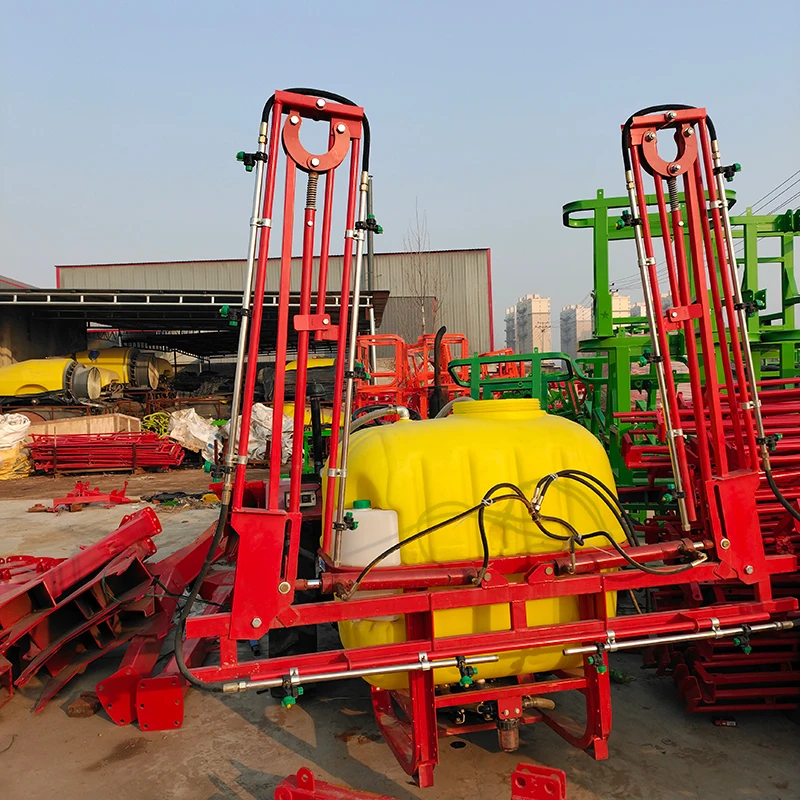 Farm Tractor Boom Sprayer with Diesel Engine Walk Behind Pump Sprayer High Productivity 160kg Weight