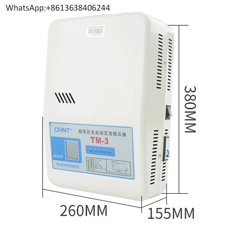 

voltage regulator ultra-low voltage small air conditioner refrigerator computer 220v automatic household high power 1.5 10kw