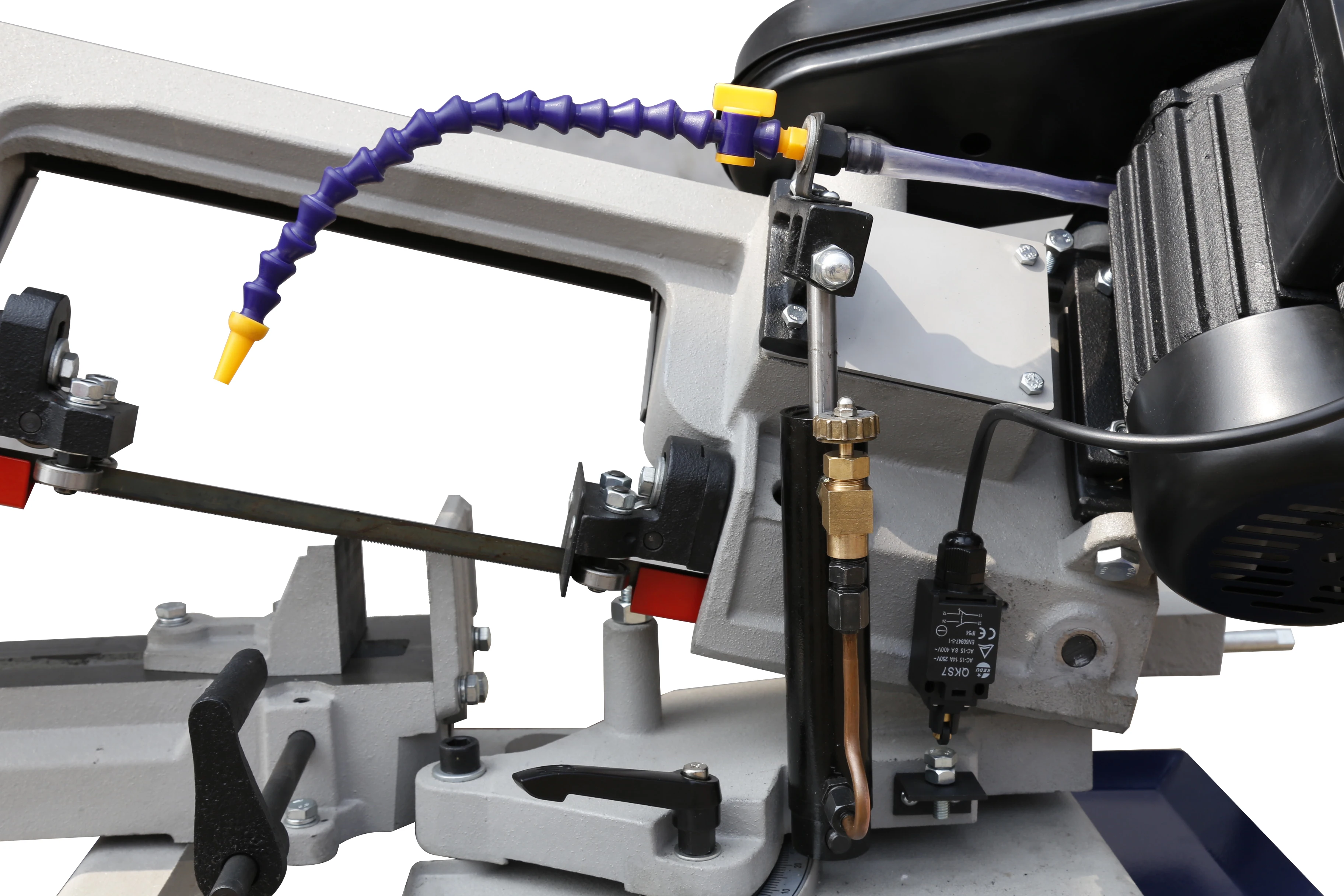 

Metal Construction Industries G5013W 5" Manual Band Saw Machine New Core Components Include Engine Gear Motor