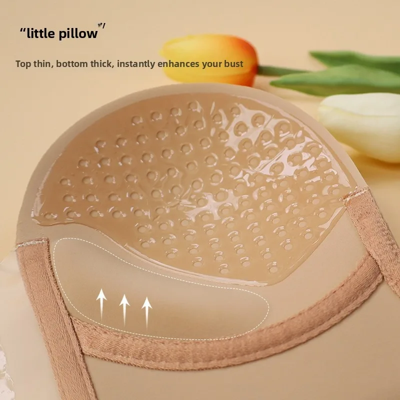 في نهاية المطاف عميق U يغرق رفع حمالة الصدر لاصق سيليكون غير مرئية عارية الذراعين لزجة المعتوه رفع أجنحة جانبية التخسيس النساء