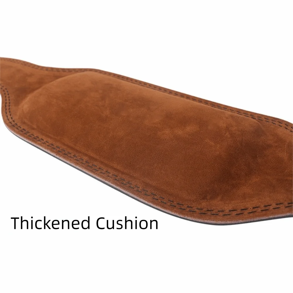 حزام رفع الأثقال الاحترافي قابل للتعديل وجيد التهوية للياقة البدنية ودعم قطني سميك ومريح لحماية الخصر لرفع الأثقال