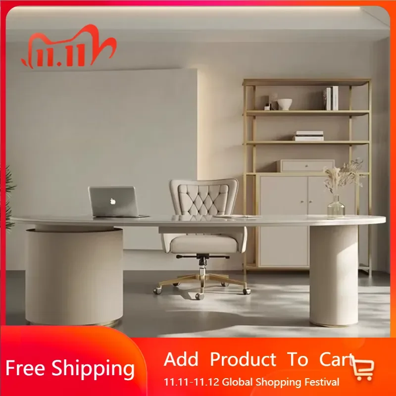 

Universal White Office Desk Organizer Storage Reception Hospital Office Desk Drawers Modern Executive Ufficio Trendy Furniture