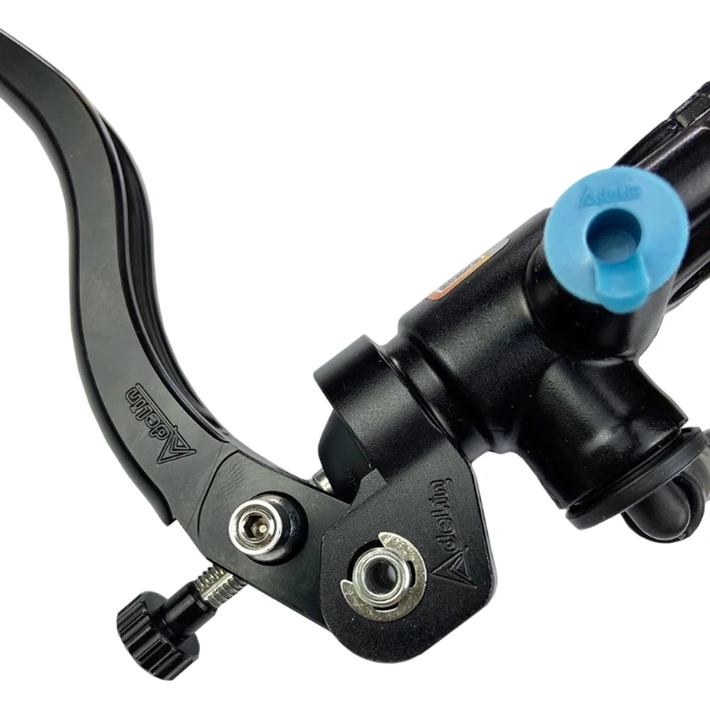 Black 14/15mm  Left Right Adelin PX1 Racing Brake Clutch Master Cylinder Lever Aluminum Handle For Honda Yamaha Kawasaki R6 FZ6 view 4