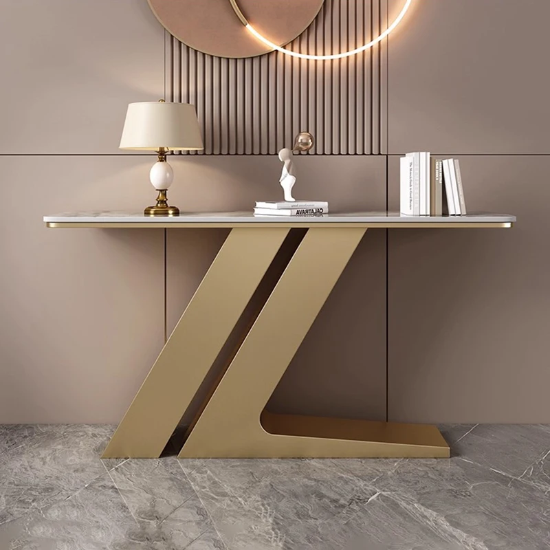 

Modern Luxury Console Table Classic Nordic Beauty Organizer Console Table Storage Entrance Hall Woonkamer Tafel Furniture