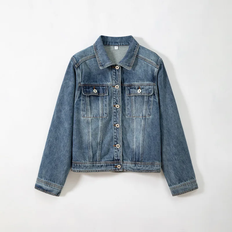 الخريف بدوره إلى أسفل طوق المرأة سميكة لينة الأرز الدبق يشعر عادية اليابانية والكورية طويلة الأكمام #6