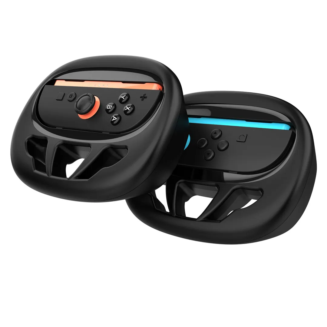 

2PCS For Nintendo Switch 2 Racing Steering Wheel JoyCon Controller Switch 2 Joycon Racing Steering Wheel Handle