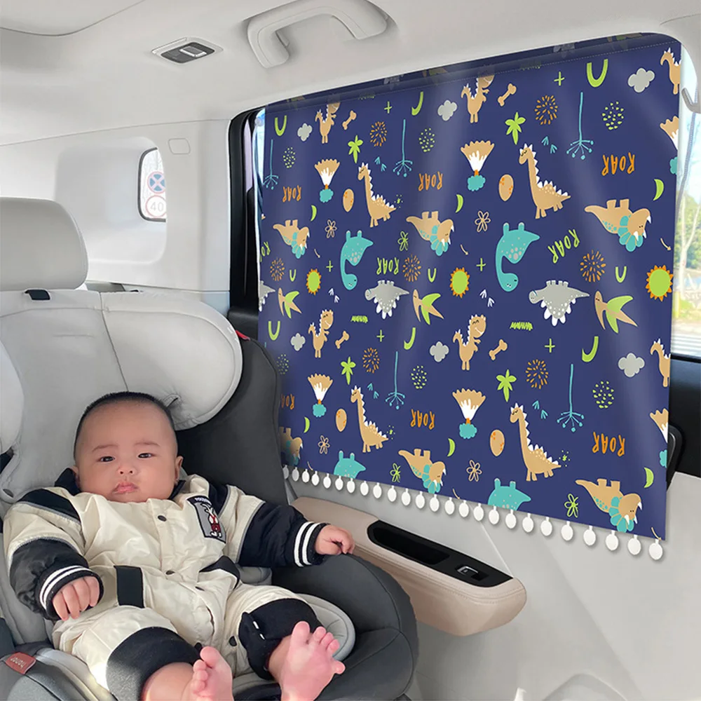 Tenda parasole per auto, vestibilità universale per la maggior parte delle auto, protegge i neonati e dai bambini dell'abbagliamento del sole